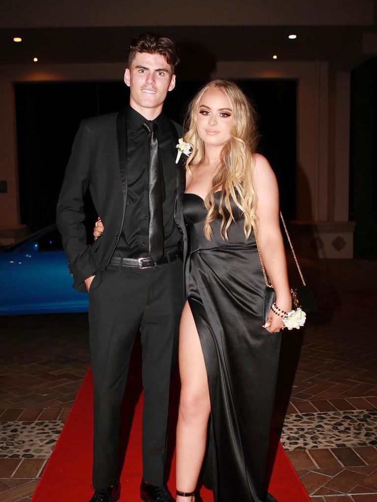 17th October 2020, Tarni Rauchle, Kent Wood from Rivermount College attend their year 12 formal at Links hope Island Photo Paul Stevens SMP Images