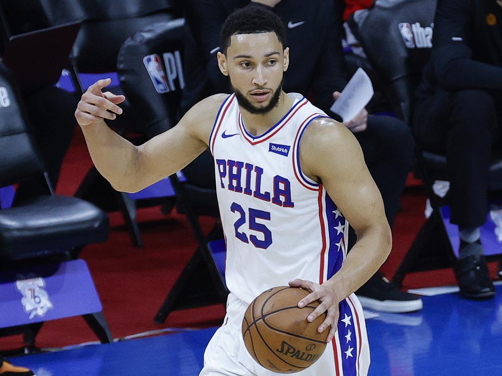 Simmons could miss the entire NBA season as the 76ers saga drags on. (Photo by Tim Nwachukwu/Getty Images)