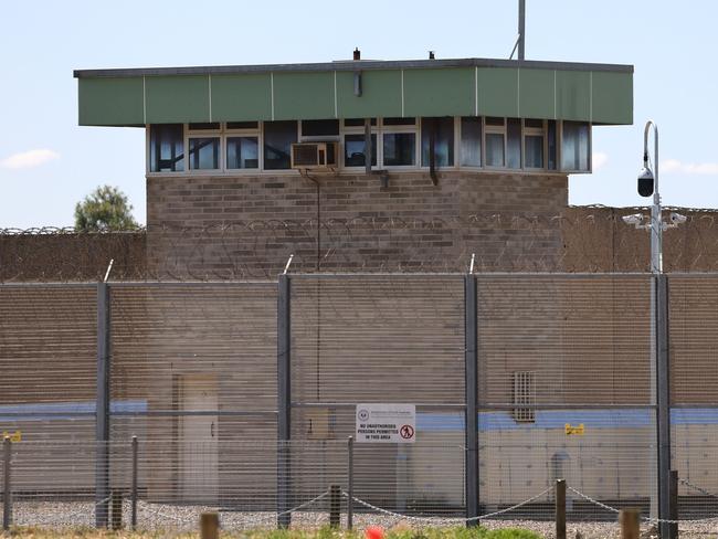 ADELAIDE, AUSTRALIA - NewsWire Photos November 7 2022: A general view of the Yatala Prison in Adelaide. A fire broke out in the prison over the weekend. NCA NewsWire / David Mariuz