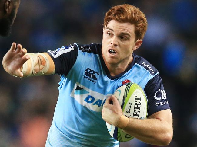 Andrew Kellaway of the Waratahs during the NSW Waratahs v Bulls Super Rugby game at Allianz Stadium, Sydney. pic Mark Evans