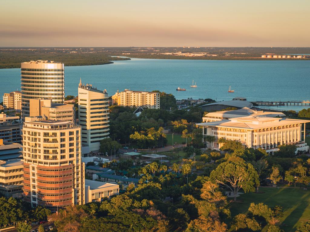 The view across Darwin Harbour. Picture: Tourism NT