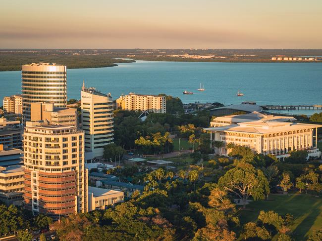 The view across Darwin Harbour. Picture: Tourism NT