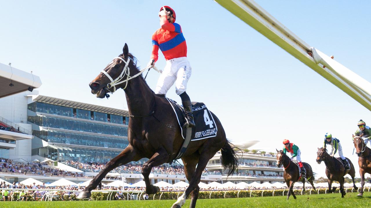 McDonald cannot believe he has won the famous Flemington classic. Picture: Racing Photos via Getty Images