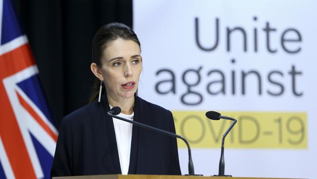 New Zealand Prime Minister Jacinda Ardern announced this week that schools will be reopening on Wednesday. Picture: Hagen Hopkins/Getty