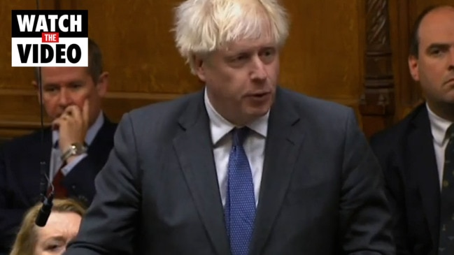 Boris Johnson mistakenly thanks Vladimir Putin