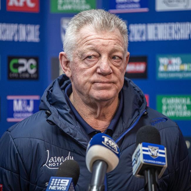 Bulldogs supremo Phil Gould. Picture: Julian Andrews