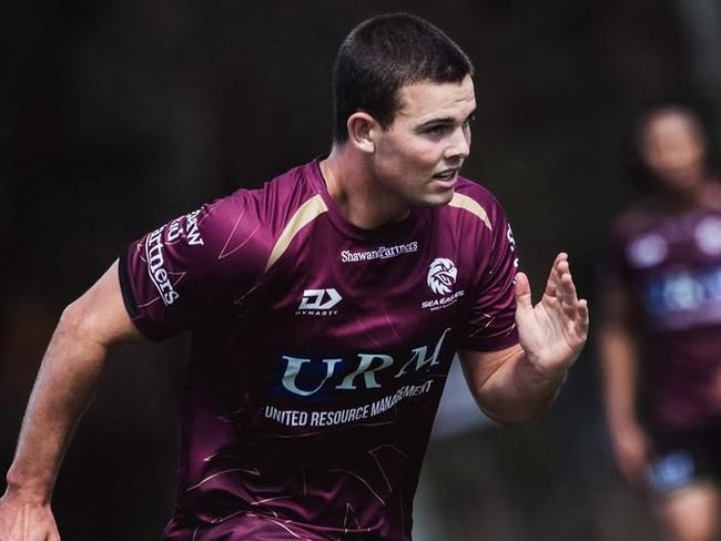 Walsh was circled by a few NRL clubs. Picture: Sea Eagles Instagram