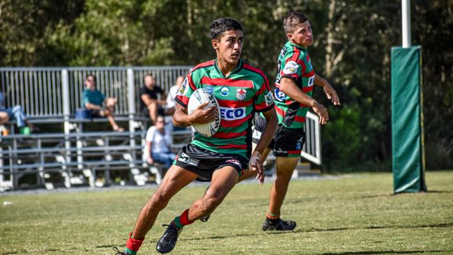 Kai Smallwood scored a late try for the Jets. Picture: supplied