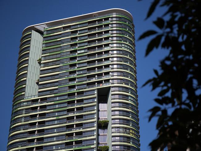 The Opal Tower building at Sydney Olympic Park in May of this year. Picture: AA/Paul Braven