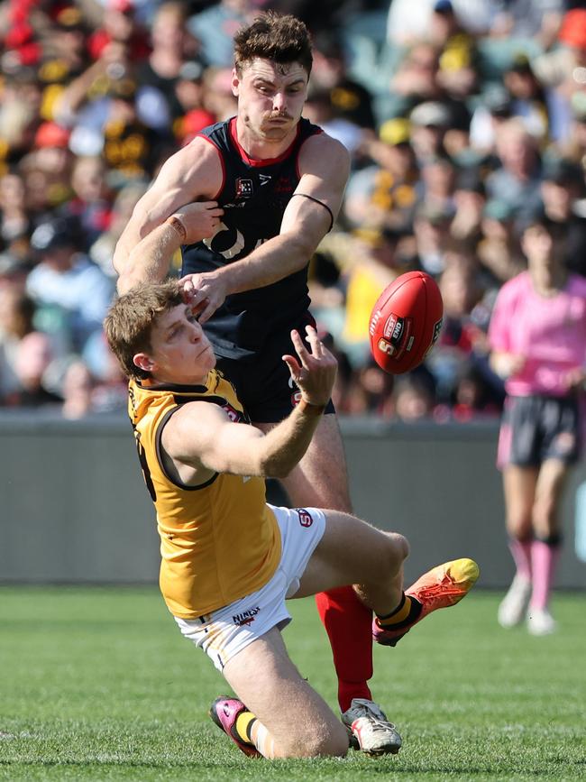 Harry Boyd was instrumental for Norwood. Picture: SANFL Image/David Mariuz