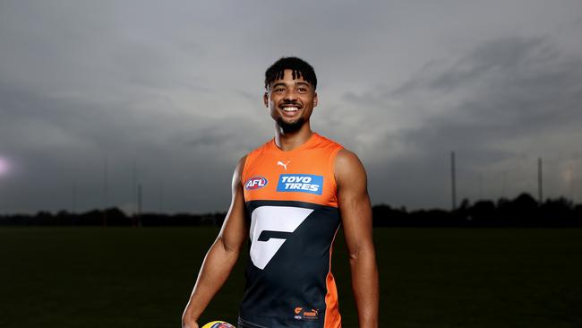 Giants defender Connor Idun has re-signed for another four years. Picture: Phil Hillyard