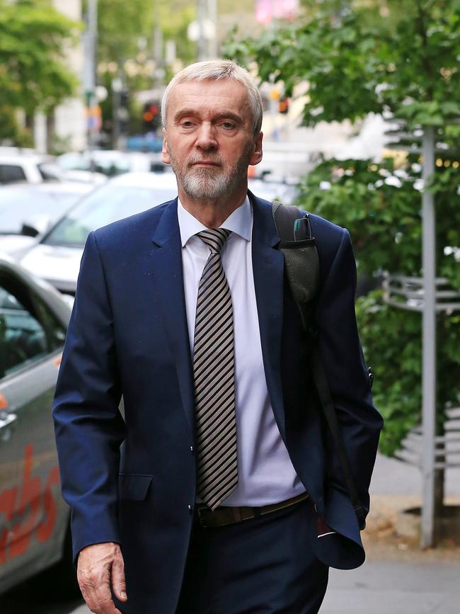 Ken Jones at Lawyer X Royal Commission. Picture: Mark Stewart