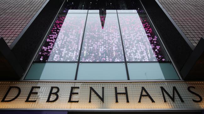 UK retailer Debenhams is shedding stores in smaller towns and suburbs. Picture: Luke MacGregor/Bloomberg