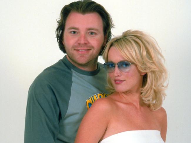 Kyle and Jackie O in 2001.