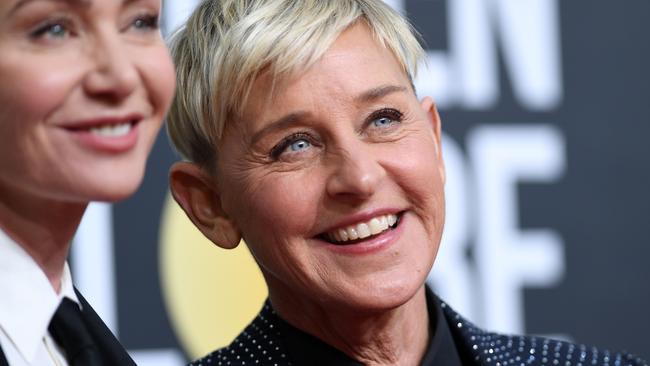 Ellen DeGeneres announced her talk show would be ending last year following months of controversy. Picture: Valerie Macon/AFP