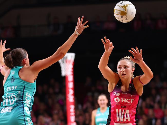 Georgie Horjus showed again why she is among the hottest talents in Super Netball. Picture: Getty Images