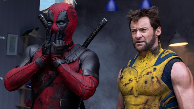 Ryan Reynolds and Hugh Jackman in the hit 2024 action-comedy Deadpool and Wolverine, which made more than $2 billion. Picture: Jay Maidment, 20th Century Studios and Marvel