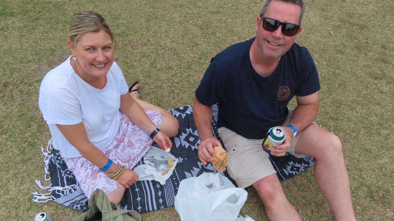 Sally and Simon Longmore travelled from Wagga Wagga to this year’s Hervey Bay Seafood Festival. It was their first time at the festival.