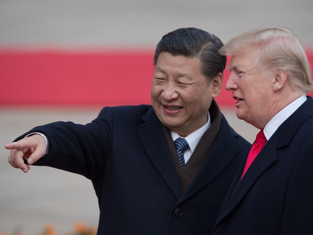 It may not be all smiles for China's President Xi Jinping (L) and US President Donald Trump. Picture: AFP