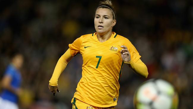 Melbourne City star Steph Catley would be in her prime for a 2023 FIFA Women’s World Cup in Australia.