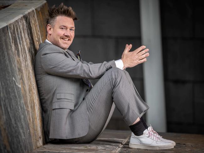 Eddie Perfect has come back to Australia. Picture: Jake Nowakowski