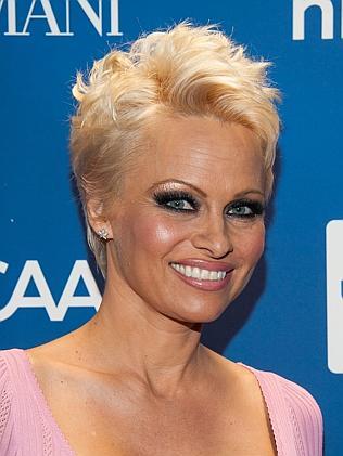 Going for the chop ... Pamela Anderson in January 2014.