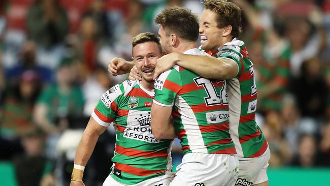 Damien Cook has enjoyed a superb season for South Sydney. Picture: Brett Costello