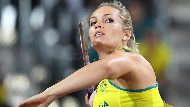 Kelsey-Lee Barber looks Australia’s best medal hope.