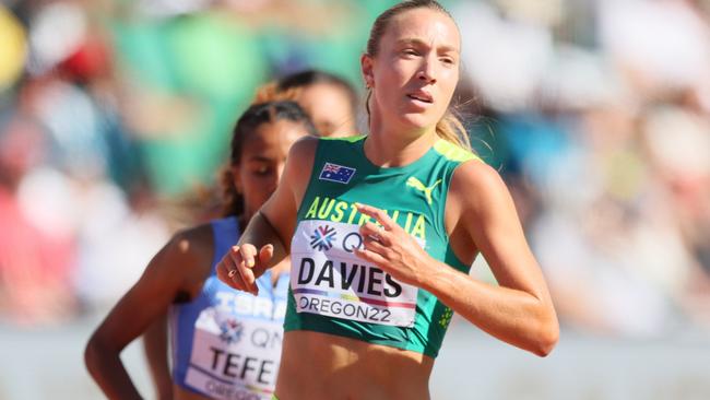 Rose Davies won the 10km selection trials.