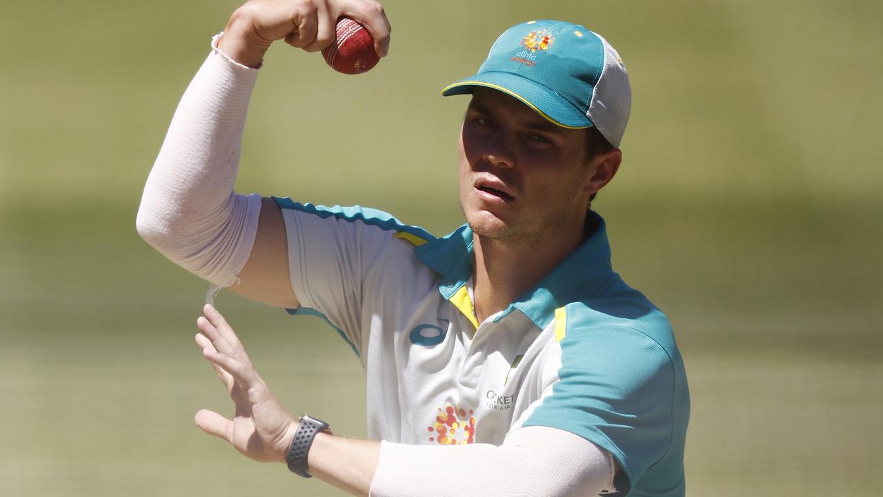 Spinner Mitchell Swepson (Photo by Daniel Pockett/Getty Images)