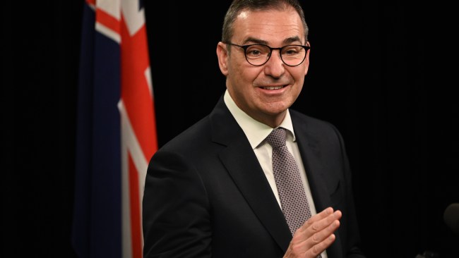South Australia Premier Steven Marshall has announced close contacts of a positive case will only need to quarantine for seven days once the border reopens on November 23. Picture: NCA NewsWire / Naomi Jellicoe
