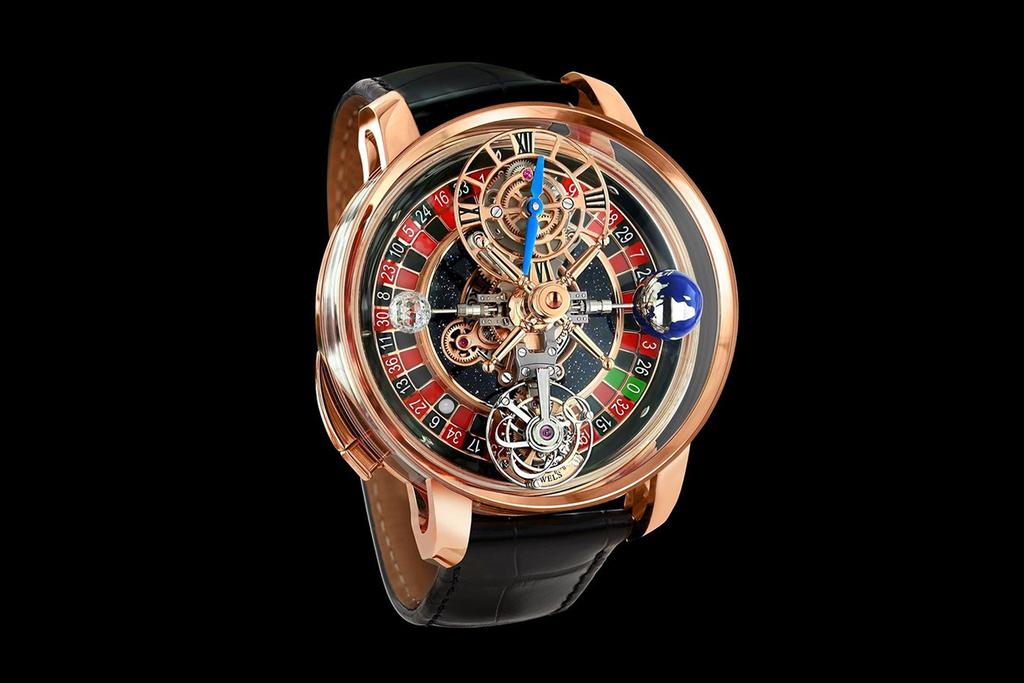 UFC star Conor McGregor shows off amazing Jacob & Co Astronomia Casino  'roulette' watch valued at eye-watering £450,000