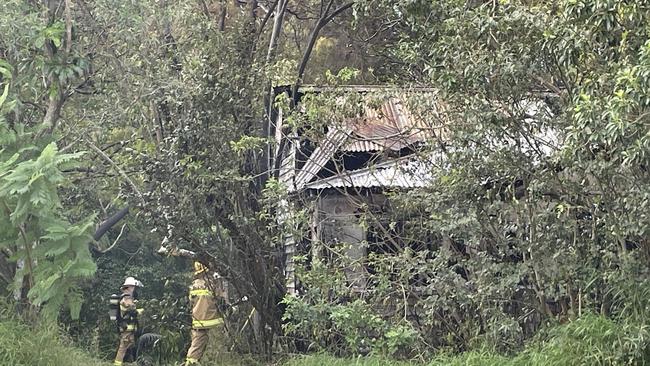 The Everton Park home was abandoned.