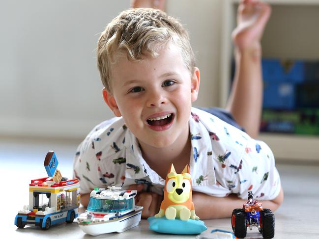 Walter Wailes, who turns five next week, recently celebrated his 4-year donor liver transplant anniversary.  Picture: Mike Dugdale