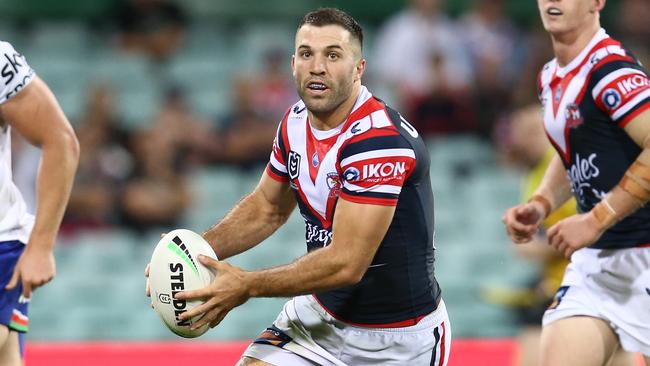 James Tedesco remains the favourite to wear the Blues’ No.1 jersey in State of Origin this year. Picture: Jason McCawley/Getty Images