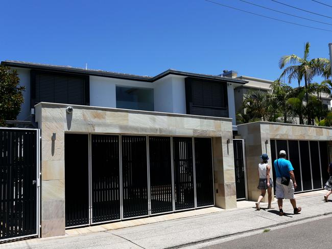 The Watsons Bay home of Kelly Landry and husband Anthony Bell. Picture: Brianne Makin