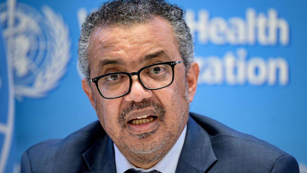 WHO director-general Tedros Adhanom Ghebreyesus has revealed six strategies to move past the worst of the Covid-19 pandemic. Picture: Fabrice Coffrini/AFP