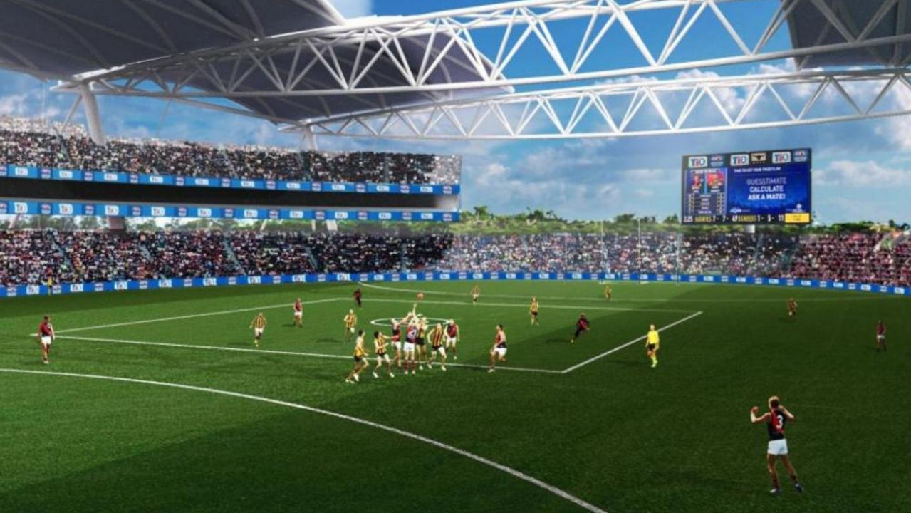 Proposed AFL Stadium in Darwin.