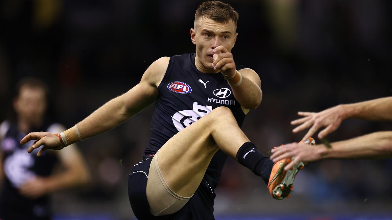 Patrick Cripps will remain premium stock at Carlton for some time. Picture: Michael Klein