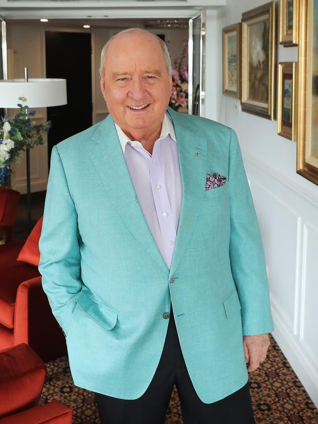 Alan Jones at his home in Sydney. Picture: John Feder/The Australian.