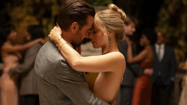 Margot Robbie and Colin Farrell in first look images from their film, A Big Bold Beautiful Journey. Picture: Supplied
