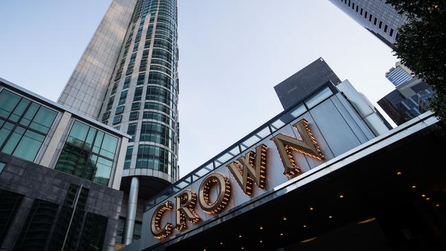 Crown Casino at Melbourne’s Southbank. Picture: Getty Images