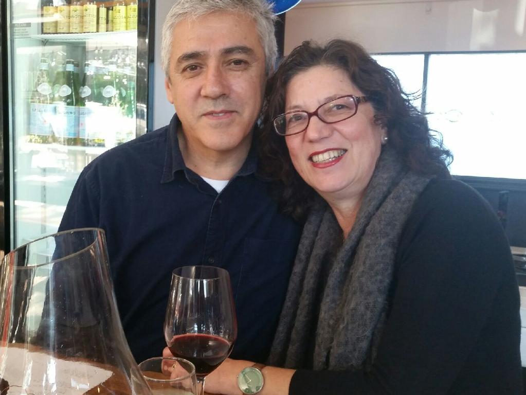 Being diagnosed with MS in 2008 came as a shock for Maria Lentini and her husband Pasquale (left). Picture: Supplied.