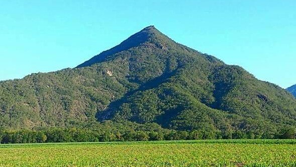 Walshs Pyramid in Aloomba. Picture: Sam Prior