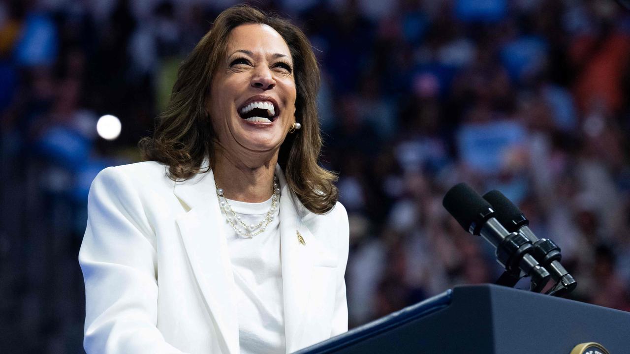 Kamala Harris has eroded Donald Trump’s lead – but it may not be enough. Picture: Saul Loeb/AFP