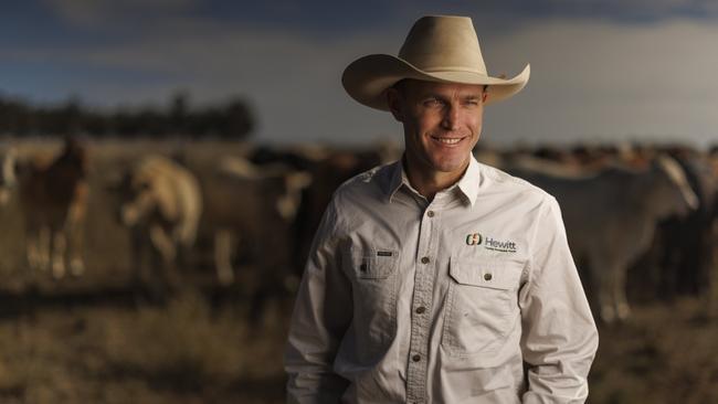 Hewitt Cattle Australia chief executive officer Mick Hewitt. Picture: Glenn Hunt.