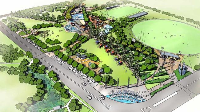 LISMORE PARK: Plans for the $21.5 million plan for Lismore's own 'central park'.