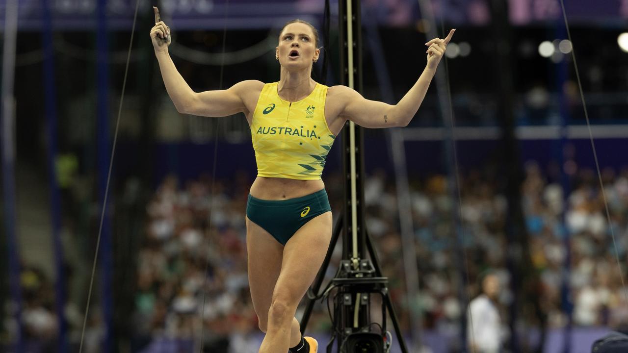 Olympic pole-vaulter Nina Kennedy. Picture: Steve Christo/Corbis/Corbis via Getty Images