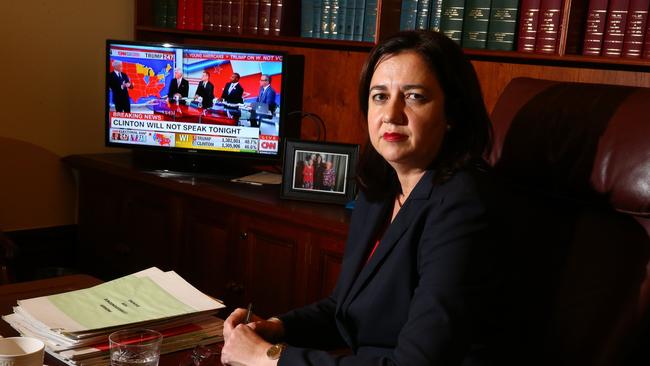 In her letter, Queensland Premier Annastacia Palaszczuk urges the electorate to choose her candidate Philip Anthony over Tim Nicholls. Picture: Liam Kidston