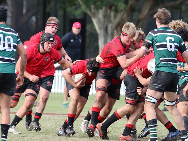 Terrace v BBC action from round 2: Photo: MJ Photography